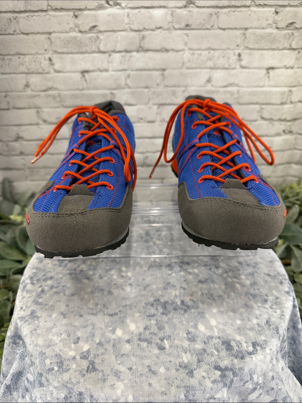 Vaude “Nilo” Gentian Blue Mesh Lace-Up Megagrip Athletic Sneakers Wms 8.5m Nwot View 2